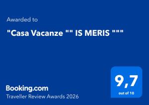 Casa Vacanze " IS MERIS "
