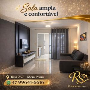 Ótimo apartamento de 2 quartos 2 bwcs em itapema meia praia - Aluguel de Temporada