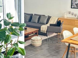 Premium Loft in heart of village exterior AC