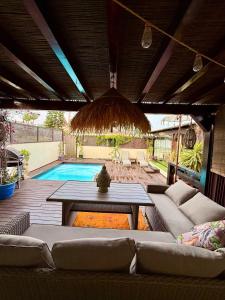 Bungalow Aloha, Piscina Privada, Playa y Barbacoa