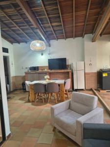 Acogedora casa estilo rustico para descanso