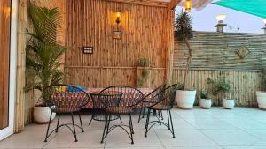 Madhuvana - मधुवन - Cozy Bamboo House on Terrace
