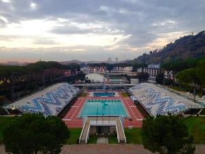 Casa Vittoria Stadio olimpico con panorama