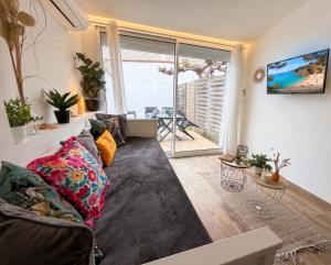 Charmant appart avec jardin privé wifi et clim - proche mer -1