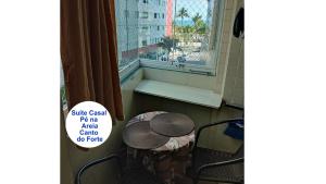Kitnet para Casal pé na areia, no Canto do Forte