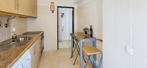 Poente The center of Quarteira