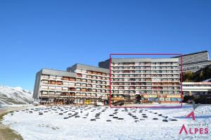 Résidence Chaviere - Studio 4 pers au pied des pistes à la Croisette - accès 3 Vallées MAE-5624