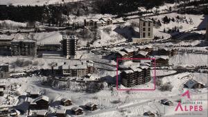 Résidence Balcons Dolympie - Appartement chaleureux pour 4 personnes avec vue sur les pistes MAE-5654