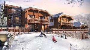 Résidence Loup Dore - Appartement prestige - Plein sud - 90m² - Face aux pistes - 9 Pers. MAE-1933