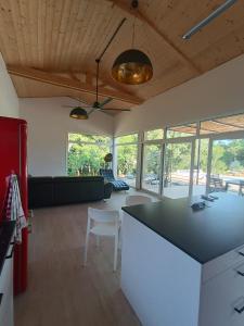 Light filled contemporary villa with pool