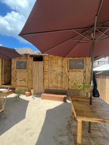 AJs Beachfront Bamboo Guesthouse