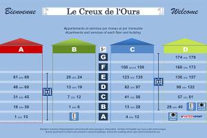Résidence Creux De L Ours B - CHARMANT 3 PIECES DUPLEX - SKIS AUX PIEDS - VUE PISTES MAE-7654