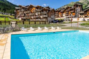 Résidence Les Hauts De Preclaux - Logement redécoré avec vue pistes aux Orres 1800 MAE-5101