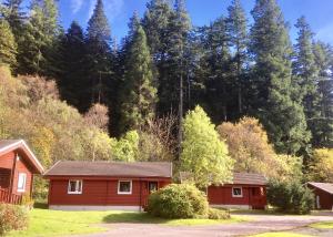 Pucks Glen Lodges, Rashfield, by Dunoon