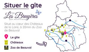 Les Bruyères de Jeanne et René Zoo de Beauval à 20min,Châteaux TOUT INCLUS