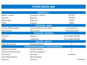 Résidence Plein Soleil - CHARMANT 2 PIÈCES PLEIN SUD SKIS AUX PIEDS MAE-7523