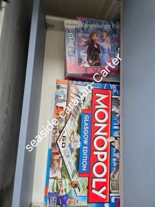 Palm trees and the sea