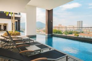 【SeaView】Sunrise HighFloor 3BR Pool WiFi Kitchen39