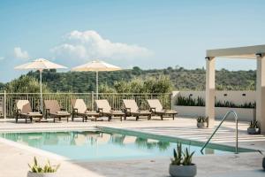 Villa Bassica heated pool