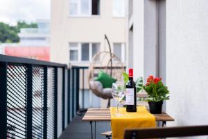 Family apartments with balcony in center of Prague