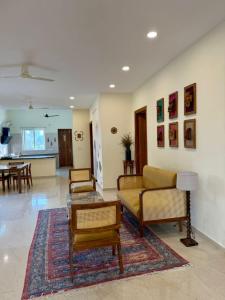 Indie vibe stay 3bhk at Kondapur