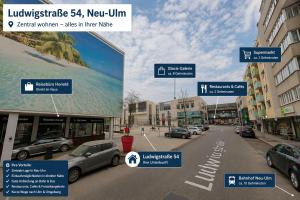 NU 1 Central Living Neu-Ulm 3-Zimmer Apartment mit Balkon