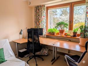 Ciche apartamenty w pięknym ogrodzie