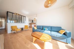 Les pieds dans le sable Vue panoramique