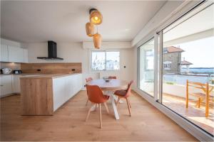 Les pieds dans le sable Vue panoramique