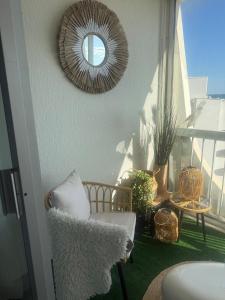 Studio vue mer La Grande-Motte, Couchant