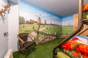 Twin Summer Room in the Garden with Shared Kitchen room in City Center Garden Camping