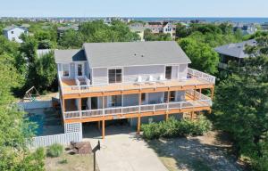 Casa Bella - Duck, Bayberry Bluffs, Ocean View, 500 Yds to Beach, Pool, Hot Tub, Playset, Pets OK