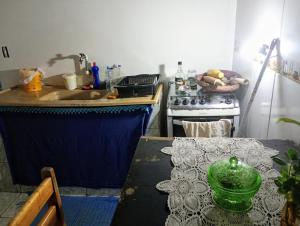 há uma bela casa