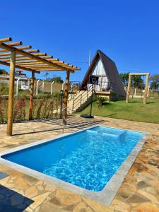 Cabana Completa Jacuzzi, Piscina, Área Gourmet em Porangaba