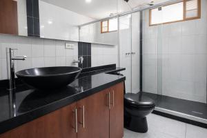Apartaestudio céntrico y acogedor con cocina y WiFi Tunja