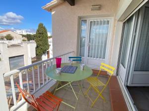 Appartement climatisé proche mer - 6 pers. - FR-1-798-65