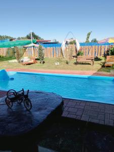 Cabaña con tinaja