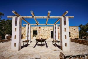 Traditional Lamia With Salt Pool Near Ostuni