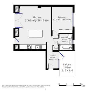 Westminster 1 bed apt with terrace and Air-Con