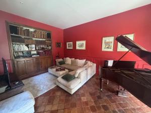 Le Manoir de US grand jardin dans le Vexin