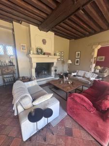 Le Manoir de US grand jardin dans le Vexin