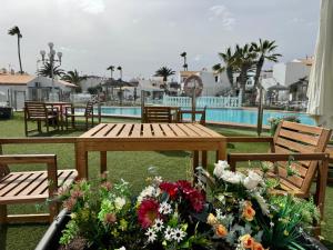 Appartamento Moderno Puerta del Sol Piscina, Wi-Fi e Terrazza a Caleta de Fuste