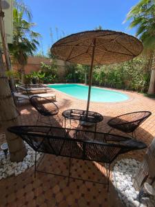 Villa calme avec piscine privée à Marrakech