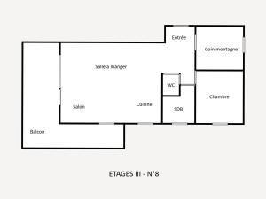 Appartement cosy près des pistes, 3*, capacité 6, avec WIFI - FR-1-304-271