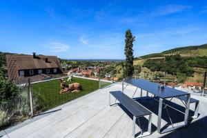 Ferienhaus mit Panoramablick