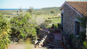 Villa Montalmutu con vista mare
