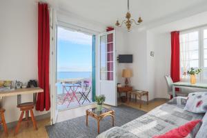 Studio vue mer directe 2 personnes