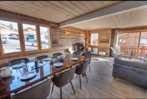 Chalet 24 pers sur la route du tour