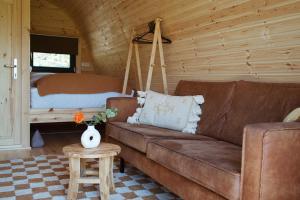Glamping Pod in de natuur Eigen badkamer