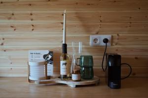 Glamping Pod in de natuur Eigen badkamer